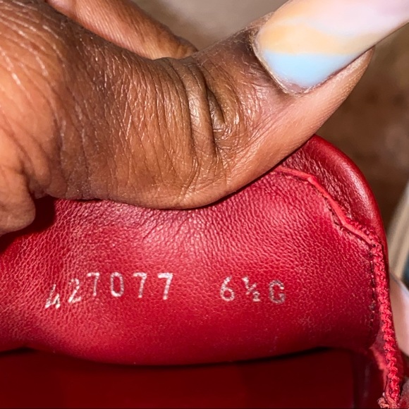 SOLD!! 🥳🎉HP🥳🎉Gucci slip on Dublin’s Tian GG - Picture 8 of 10